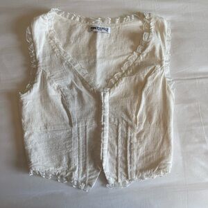 Princess Polly White Tank Top